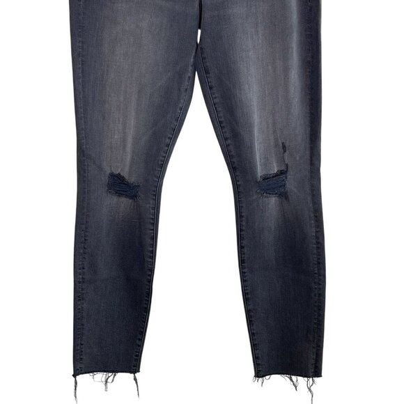 ✨ Mother “The Looker Ankle Fray” Jeans – Burning Out Lanterns (Size 30) NWT ✨ - Picture 7 of 13
